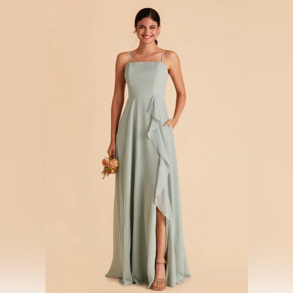 Birdy Grey Winnie convertible chiffon dress in Sage